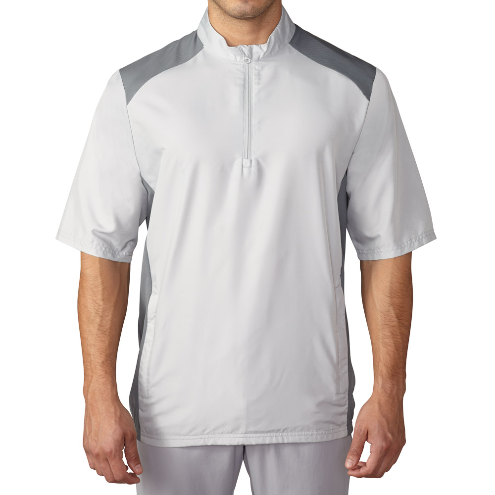 adidas Club Short Sleeve Golf Wind Jacket