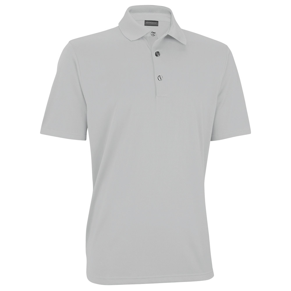 Ashworth Performance EZ-SOF Solid Golf Polo Shirt