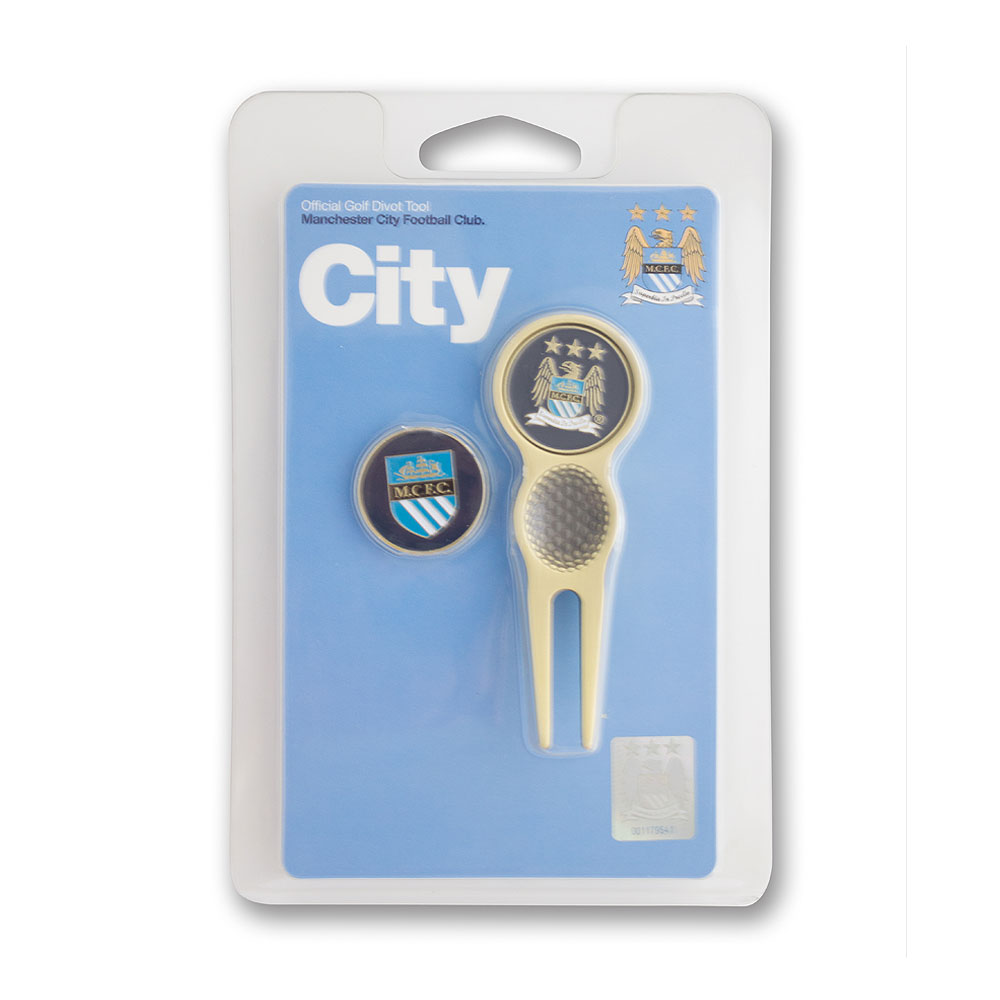 Manchester City Exec Divot Tool and Marker