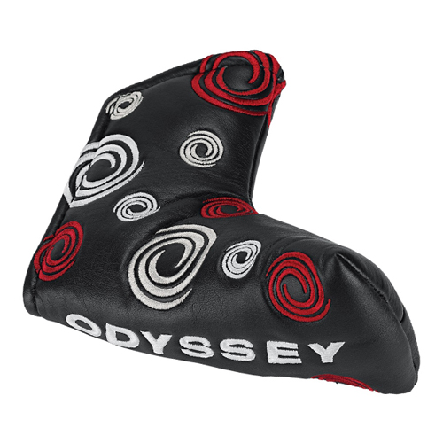 Odyssey Black Swirl Blade Putter Headcover