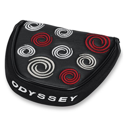 Odyssey Black Swirl Mallet Putter Headcover