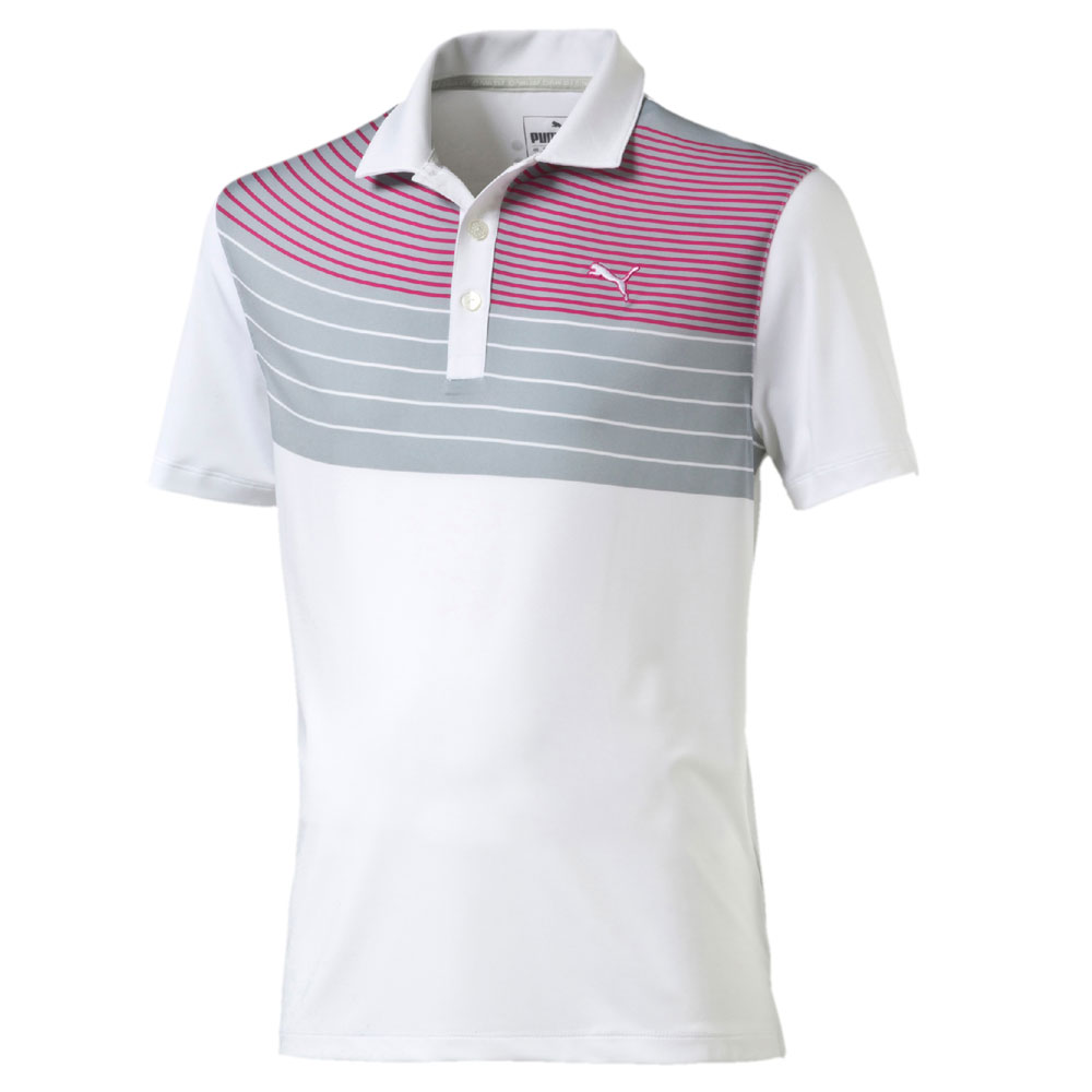 Puma Junior Swoop Golf Polo Shirt