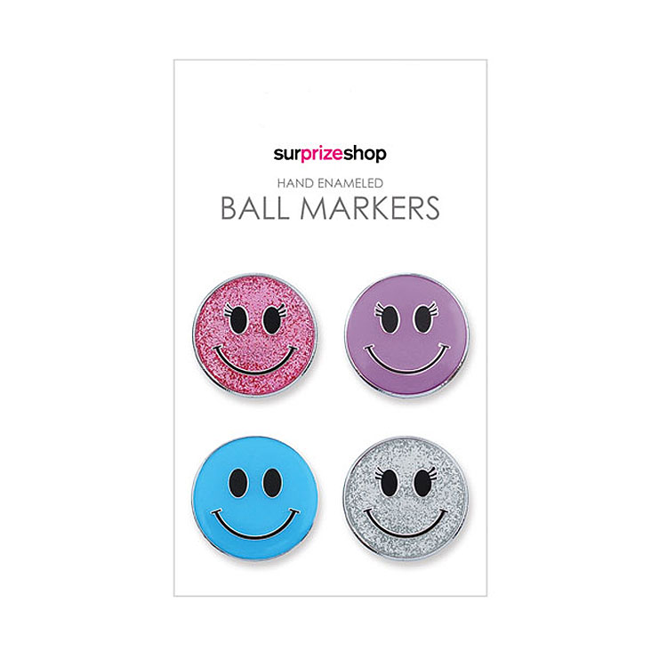 Surprizeshop Smiley Ball Marker Set