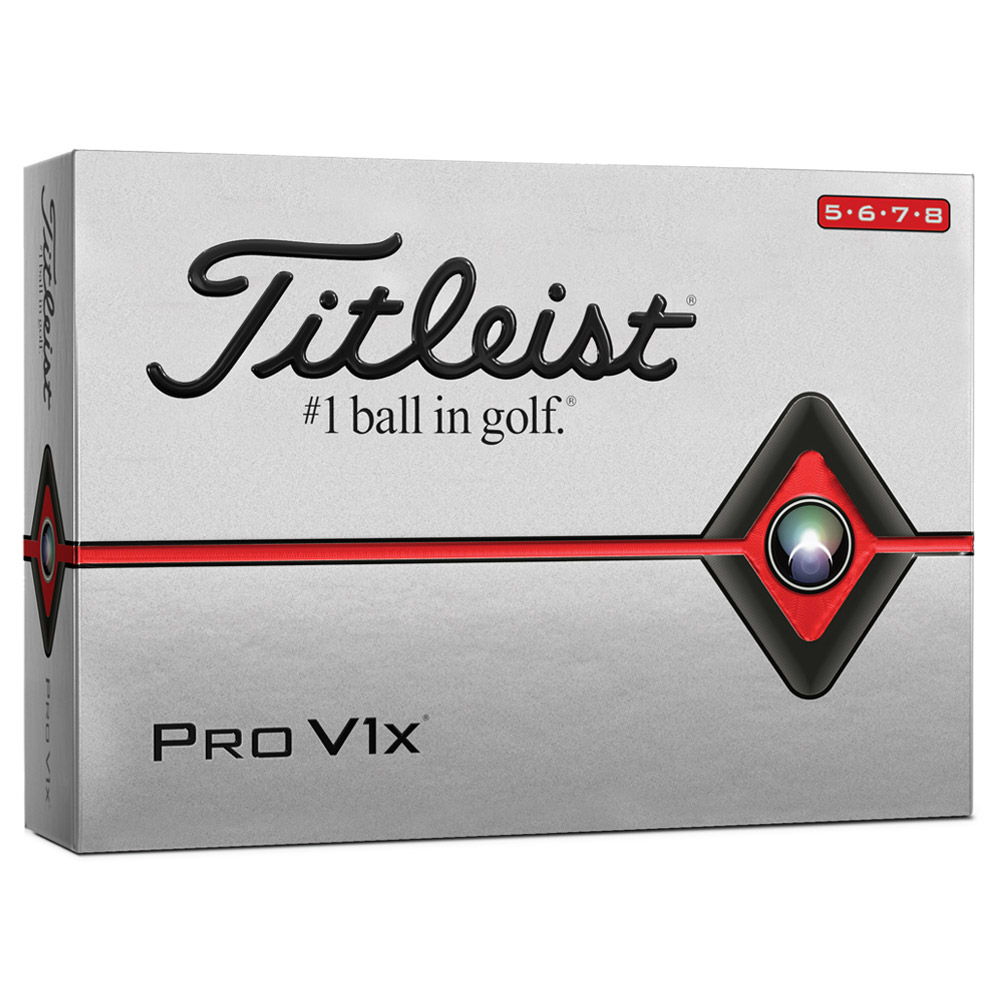 Titleist Pro V1x High Numbers Golf Balls
