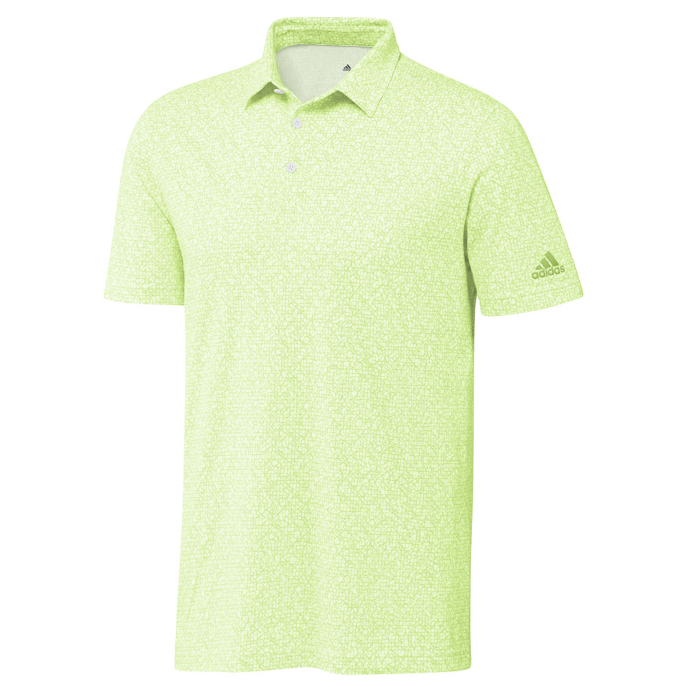 adidas Abstract Print Golf Polo Shirt