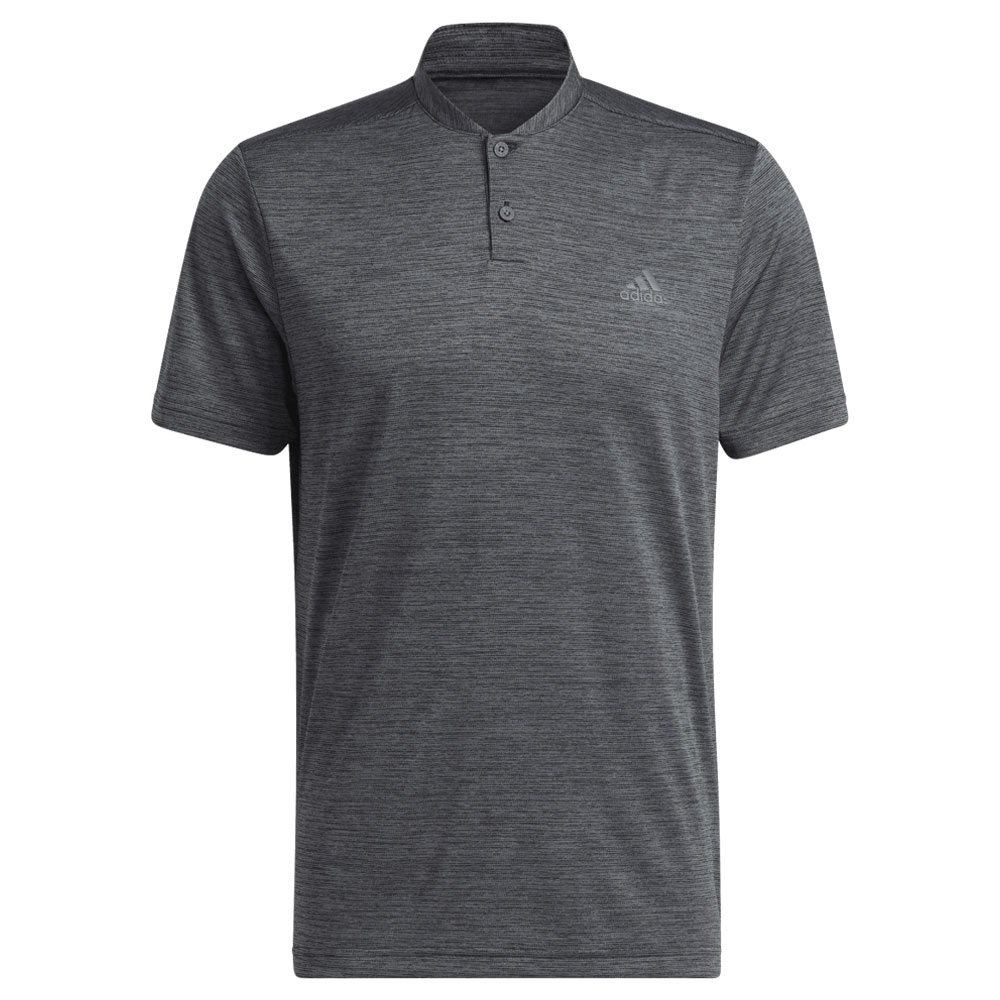 adidas Texture Stripe Golf Polo Shirt