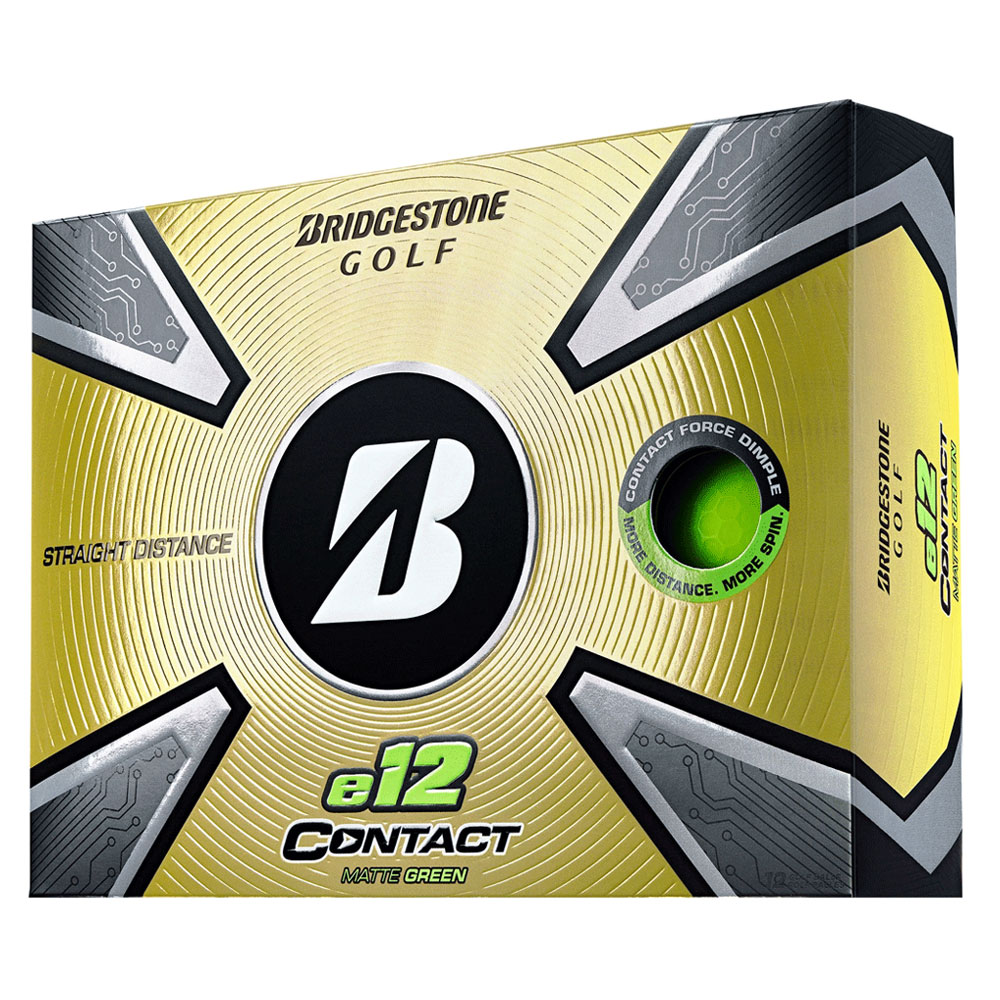 Bridgestone E12 Green Contact Golf Balls