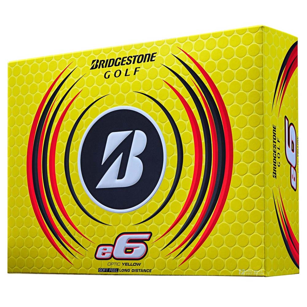 Bridgestone E6 2023 Yellow Golf Balls