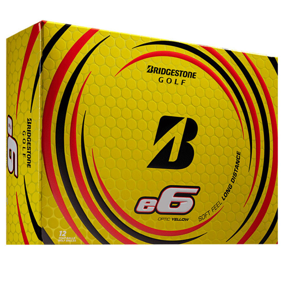 Bridgestone e6 Yellow Golf Balls
