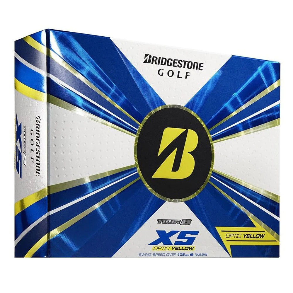 Bridgestone Tour B XS 2022 Yellow Golf Balls