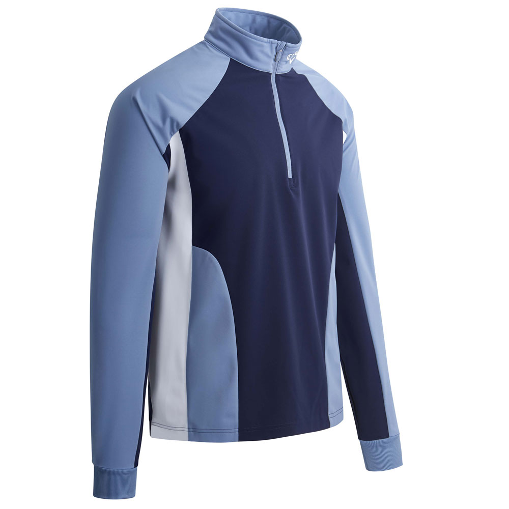 Callaway Blocked Technical Mid Layer Golf Pullover