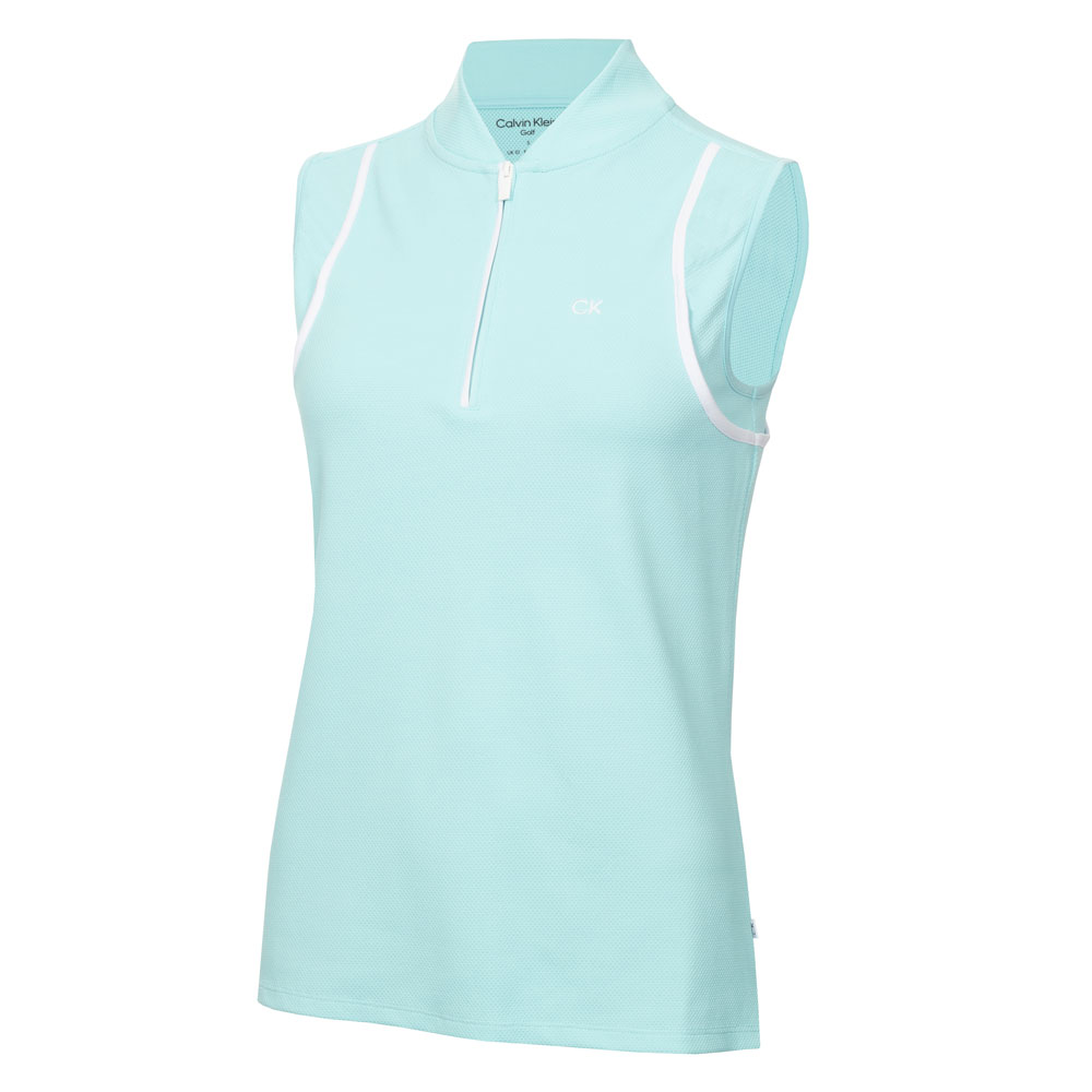 Calvin Klein Cedar Sleeveless Ladies Golf Polo Shirt