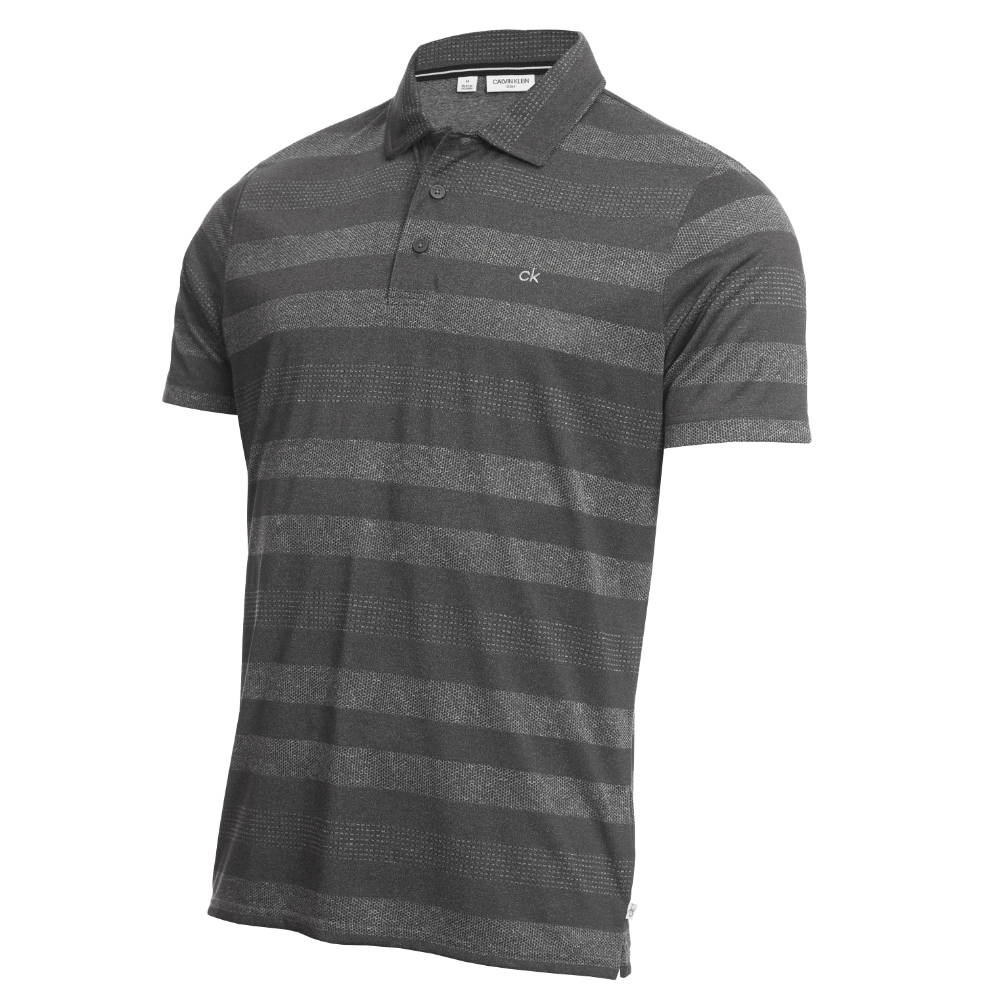 Calvin Klein Shadow Stripe Golf Polo Shirt