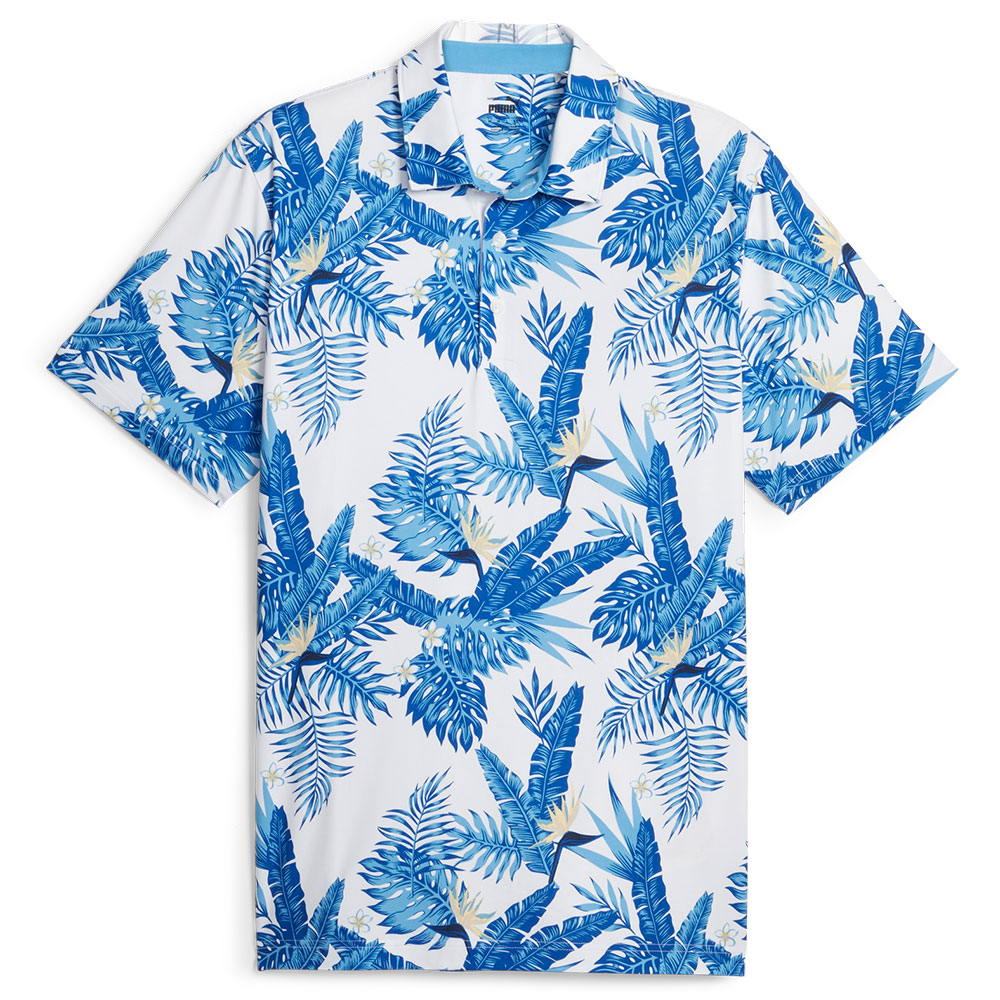 Puma Cloudspun Aloha Golf Polo Shirt