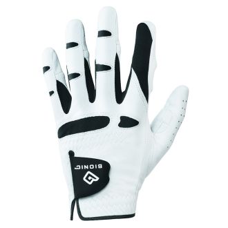 Bionic StableGrip Golf Glove BIO014 White/Black