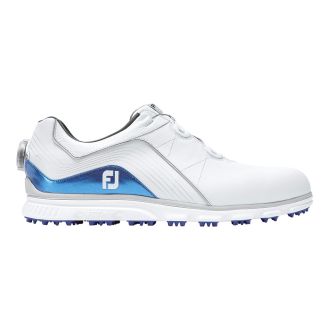FootJoy Pro/SL Boa Golf Shoes 53274 White/Blue