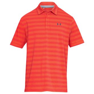 Under Armour Charged Cotton Scramble Stripe Golf Polo Shirt