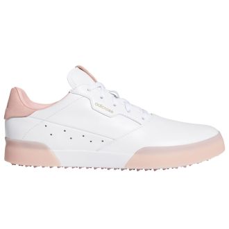 adidas Adicross Retro Ladies Golf Shoes EG9060 White/Glory Pink/White