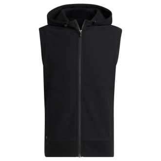 adidas Statement Full Zip Hooded Golf Vest