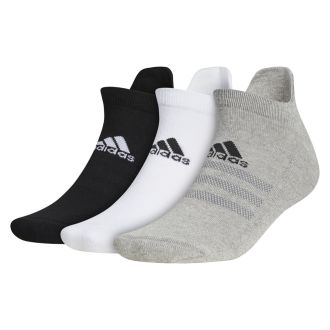 adidas PRIMEGREEN 3-Pack Ankle Golf Socks GJ7332 Grey Three