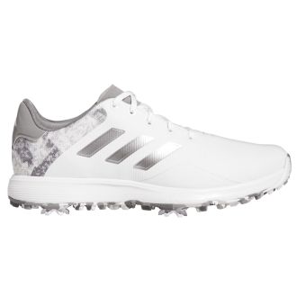 adidas S2G Spiked Golf Shoes HO6285 White/Metallic Silver/Grey Heather