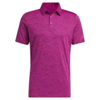 adidas Textured Jacquard Golf Polo Shirt HS1112