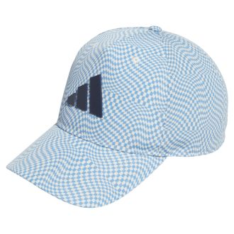 adidas Tour Print Snapback Golf Cap IQ2896 Semi Blue Burst/Ivory