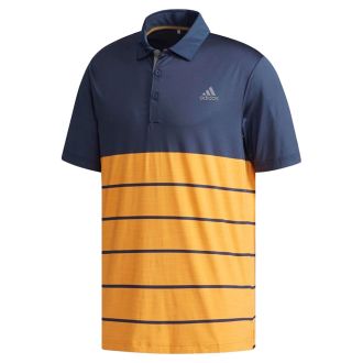 adidas Ultimate365 Heather Block Golf Polo Shirt