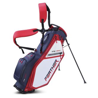 Big Max Dri Lite Feather Golf Stand Bag Navy/White/Red