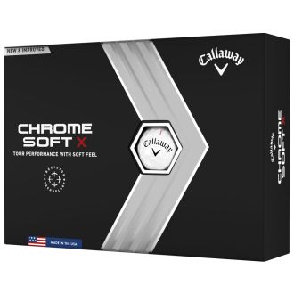 Callaway Chrome Soft X 2022 Golf Balls Packaging