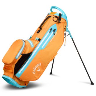Callaway Fairway C Hyper Dry Waterproof Golf Stand Bag Orange/Electric Blue