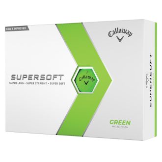 Callaway Supersoft 2023 Matte Green Golf Balls