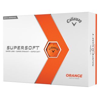 Callaway Supersoft 2023 Matte Orange Golf Balls
