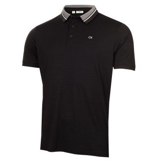 Calvin Klein Whisper Golf Polo Shirt C9692 Black