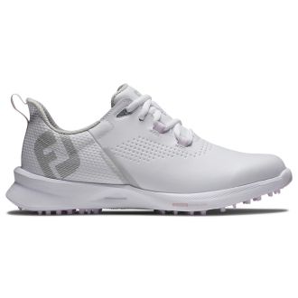 FootJoy 2022 Fuel Ladies Golf Shoes White/Pink 92373