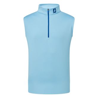 Footjoy 1/2 Zip Golf Vest 81648 Blue Sky/Deep Blue