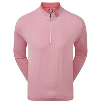 FootJoy Lightweight Microstripe Chill-Out Golf Pullover 84477 Cape Red/White