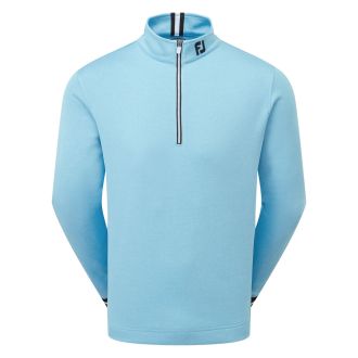 Footjoy Palm Springs Ribbed Chill-Out Golf Pullover 89906 Heather Pool
