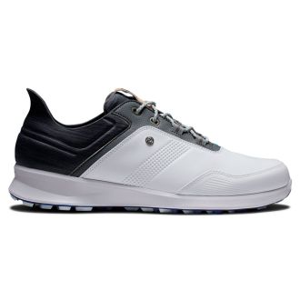 FootJoy Stratos Golf Shoes 50072 White/Charcoal/Blue Jay