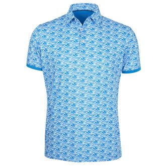 Galvin Green Madden VENTIL8™ PLUS Golf Polo Shirt Blue/White