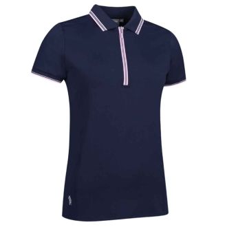 Glenmuir Ladies Stella Golf Polo Shirt LSP2665STE Navy/Candy