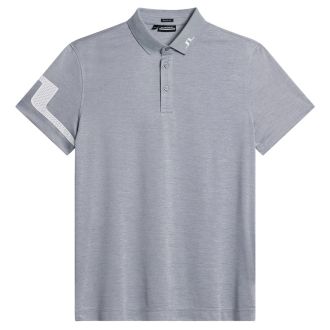 J.Lindeberg Heath Golf Polo Shirt GMJT08559-9363 Grey Melange