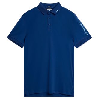 J.Lindeberg Tour Tech Golf Polo Shirt GMJT08836-O341 Estate Blue