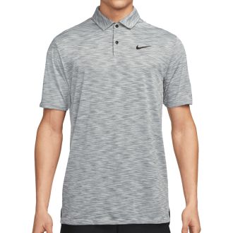 Nike Dri-FIT Tour Space Dye Golf Polo Shirt SMOKE GREY/LT SMOKE GREY/BLACK DX6091-084