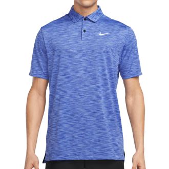 Nike Dri-FIT Tour Space Dye Golf Polo Shirt LAPIS/POLAR/WHITE DX6091-430