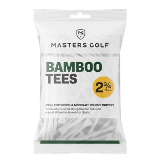 Masters Golf 70mm Bamboo Tees - 20 Pack