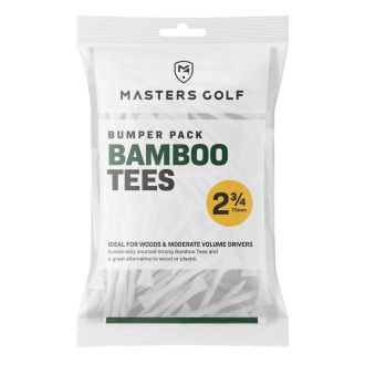 Masters Golf 70mm Bamboo Golf Tees - 110 Pack