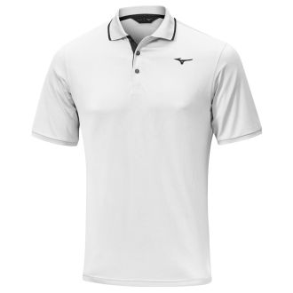Mizuno Move Tech Quick Dry Plus Golf Polo Shirt 52GA1002-01 White