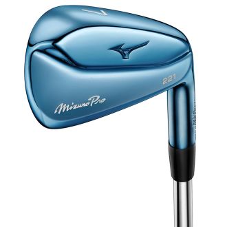 Mizuno Pro 221 Limited Edition Blue IP Golf Irons