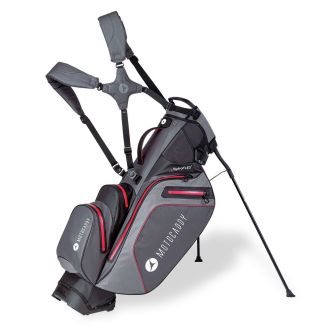Motocaddy Hydroflex Golf Stand Bag Charcoal Red